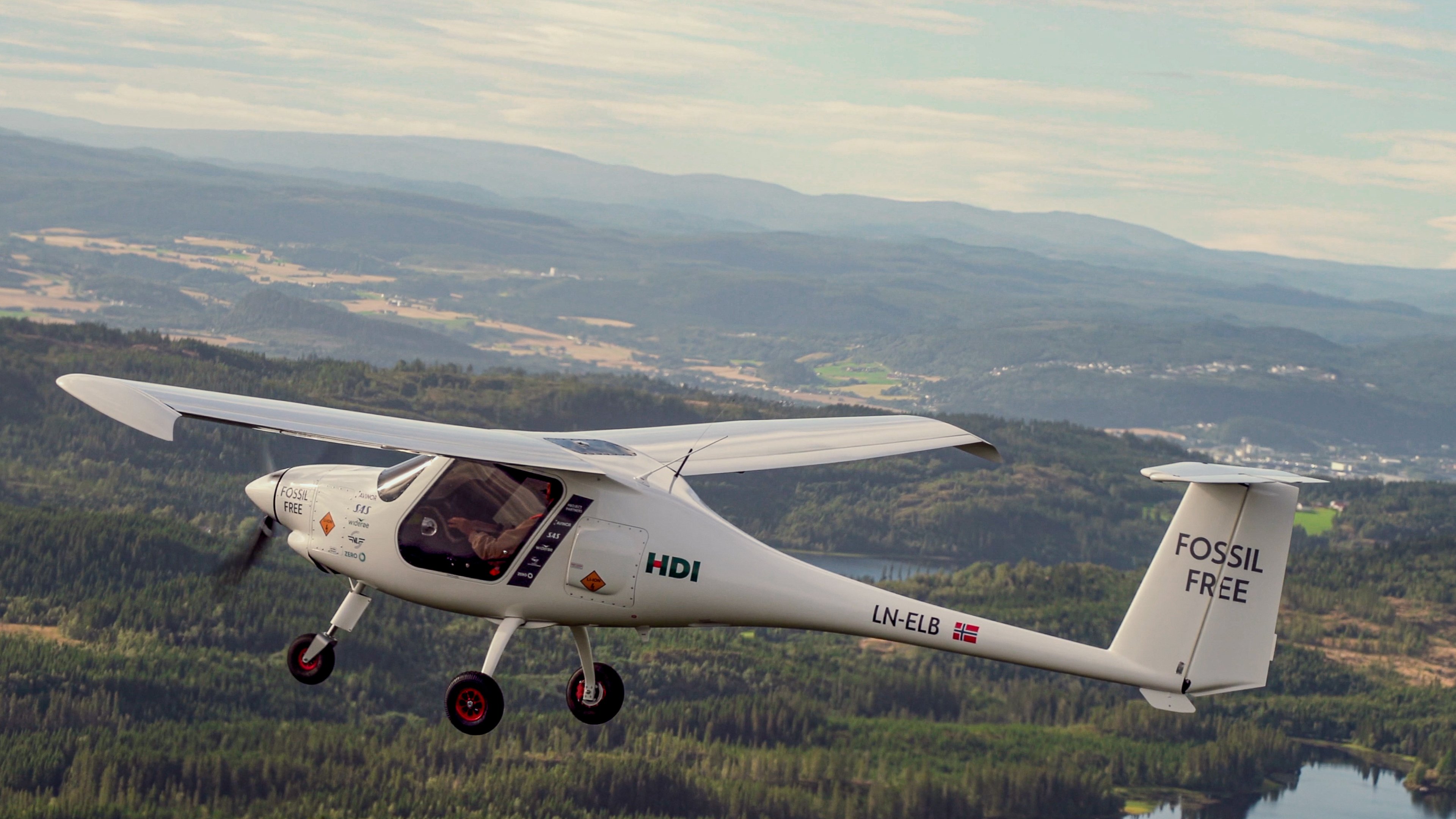 picture of Avinor's electric aircraft